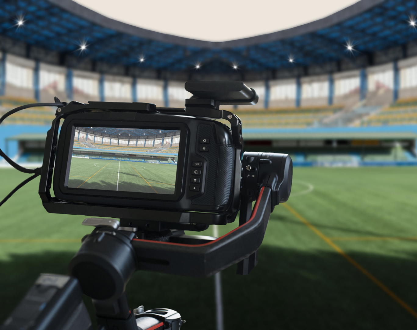 Video analysis at cricket coaching in Amethi